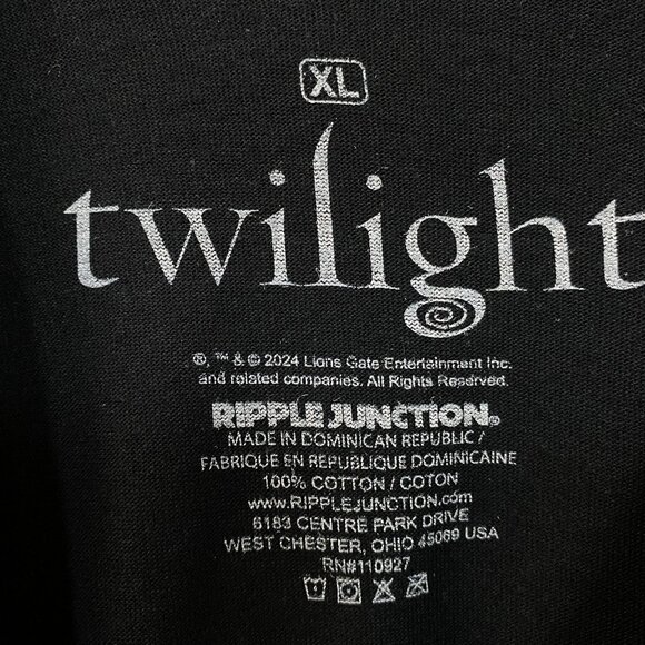 Twilight The City of Forks Washington T-Shirt XL - Picture 4 of 4
